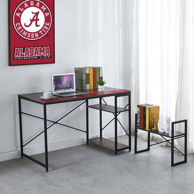 Imperial-University-of-Alabama-Office-Desk-with-Shelves1