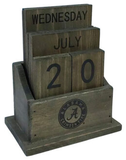 Imperial-University-of-Alabama-Rustic-Wood-Desk-Calendar3