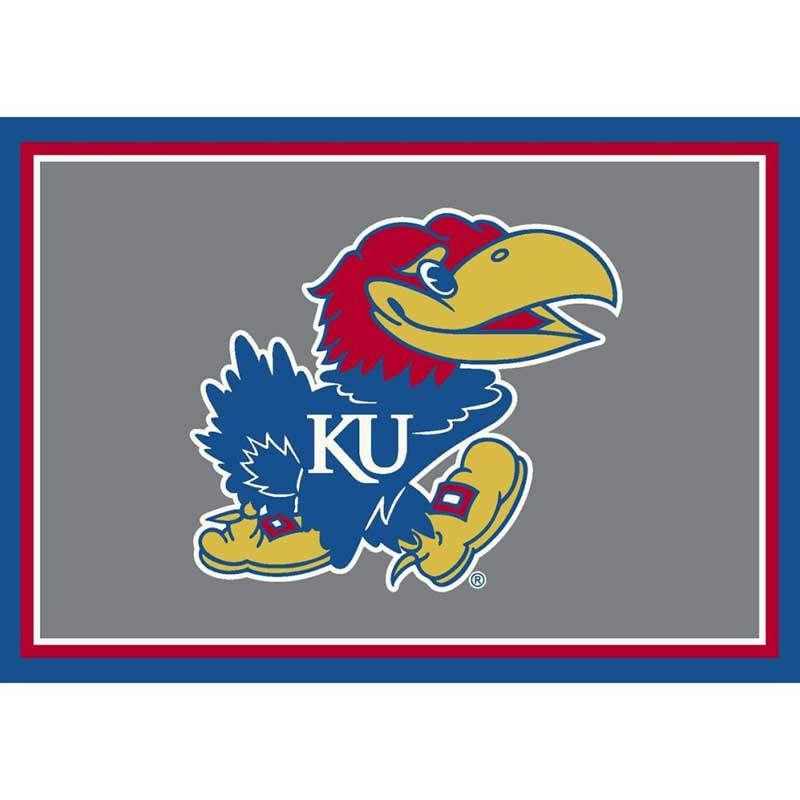 Imperial University of Kansas 8' x 11' Spirit Rug