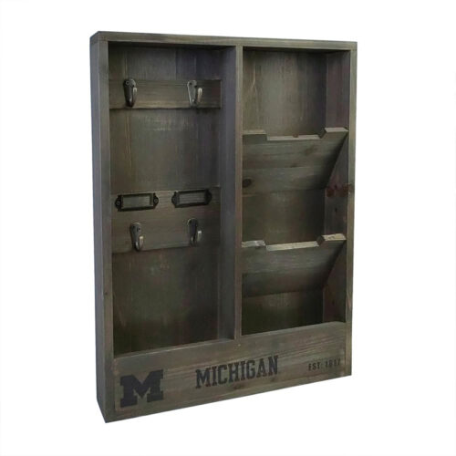 Imperial-University-of-Michigan-Rustic-Wood-Office-Organizer1