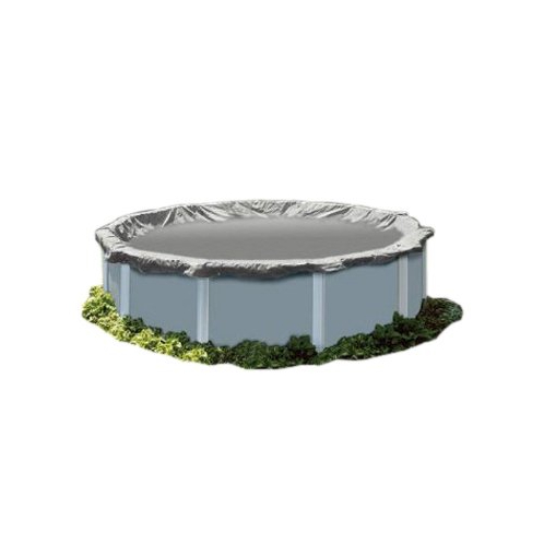 PoolTux 121219A Silver Pro 15' Round Winter Cover 1