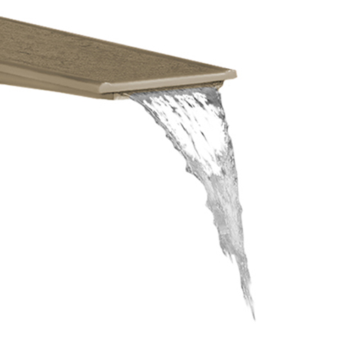 T7 Diving Board Waterfall Assembly - Pool Warehouse
