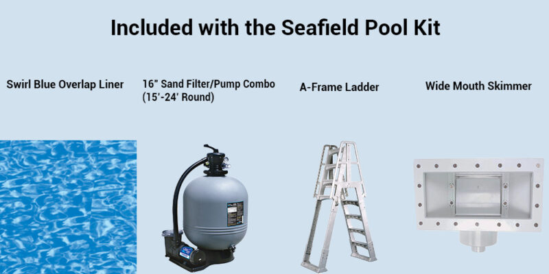 Seafield Above Ground Pool Kit Accessories