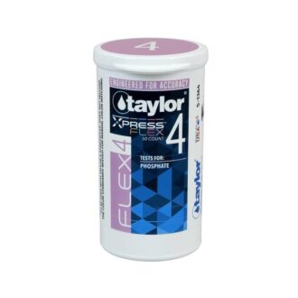 Taylor Technologies S-1364 Flex 4 Test Strips 50 Count Bottle