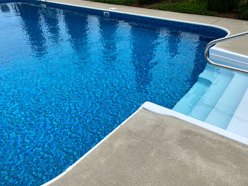 Aquamarine Inground Pool Liner