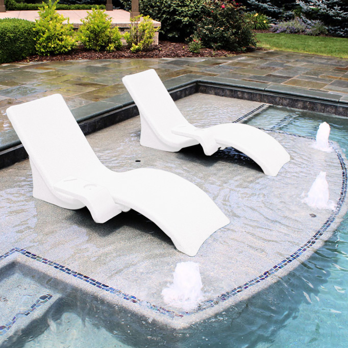 Global Tanning Ledge Lounge Chair 2 Pack Pool Warehouse