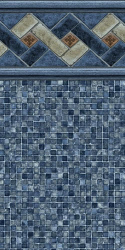 Mountain Mosaic w/ mosaic light Blue 2024