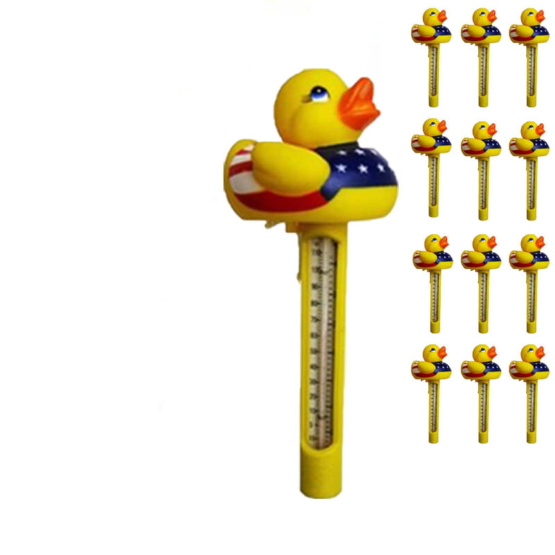 JED Pool Tools 20-206-D 12 Count American Duck Thermometer