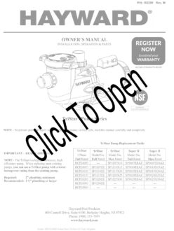 HCP 2000 Tristar Series Manual