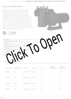 HCP 4000 Series Brochure