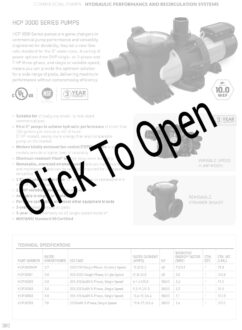HCP3000 Series Pump Brochure