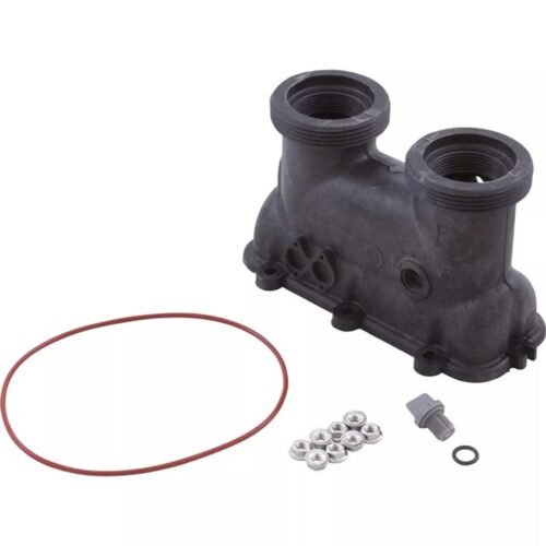 Raypak 015547F Inlet/Outlet Header Complete Model 156a