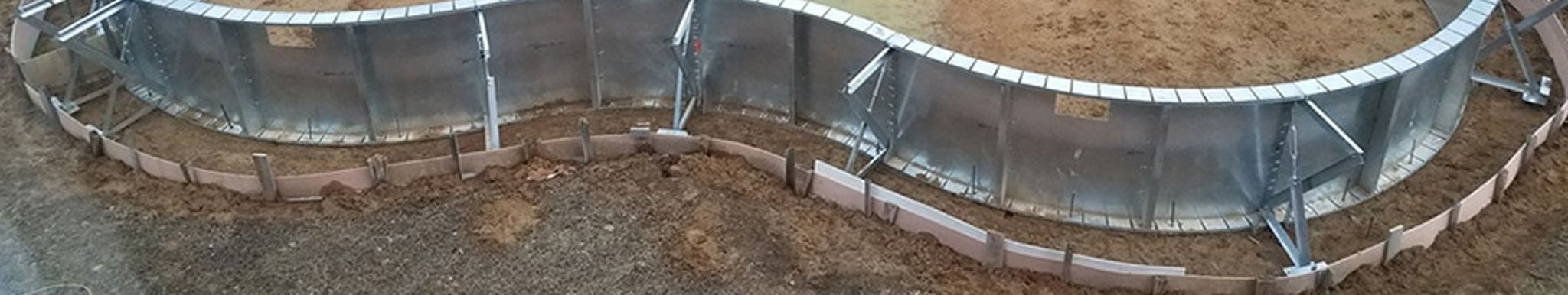 Inground Swimming Pool Kit Wall Braces