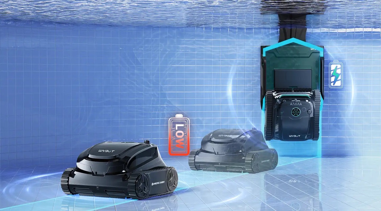 Wybot S2 Solar Vision Cordless Robotic Pool Cleaner